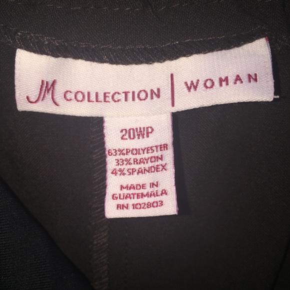 10097 brown Pants 100% Linen size 20WP - Picture 7 of 8